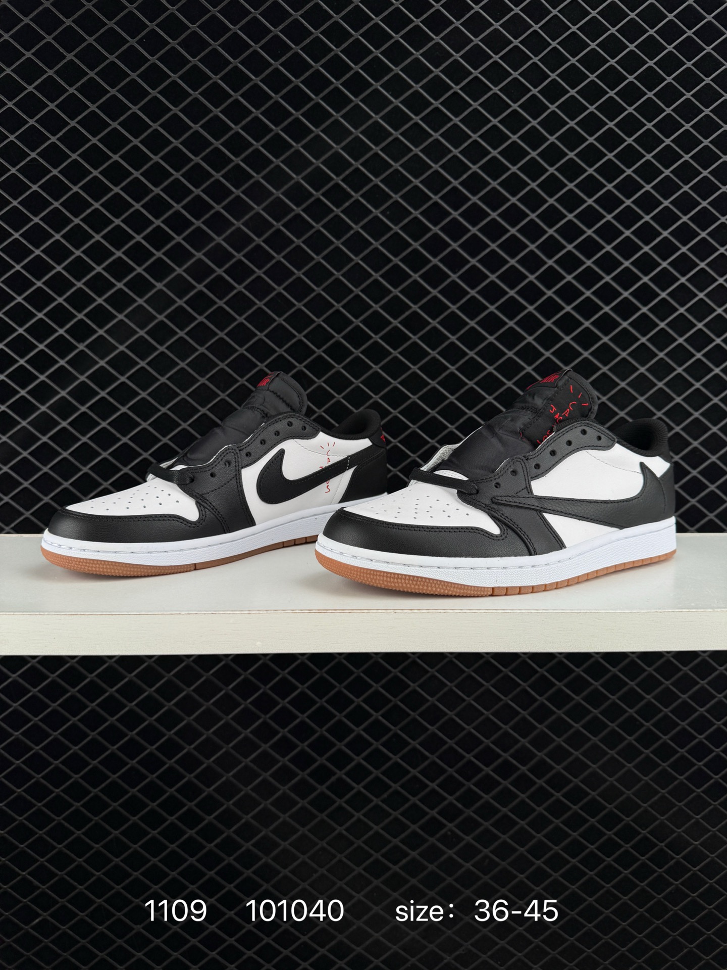 Nike Air Jordan 1 Low OG SP”Black/Red“AJ1